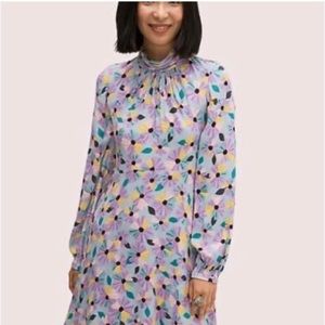 COPY - kate spade smocked back wallflower floral mini dress